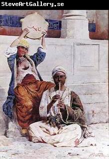 unknow artist Arab or Arabic people and life. Orientalism oil paintings  276